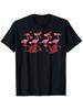Roundneck Tshirt Casual Streetwear Unisexs Heartprint Shirt Heartshaped Pattern Tshirt RoUnisextic Tshirt WOMEN T Shirt