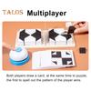 1 Set Hidden Puzzle Building Block Toy Brain Teaser Black White Wooden Block Board Game Toddlers Color Shape Learning Focus Training STEM Educational