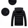 Men's Casual Down Cotton-padded Jacket Winter Youth Men's Thickened Warm Fashion Sports Cotton-padded Jacket Large Size