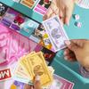 Monopoly: Barbie Edition Board Game, Ages 8+, 2-6 Players, Fun Family Game for Kids and Adults, Includes 6 Barbie-Themed Pink Zinc Tokens, Kids Gift