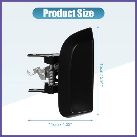 2 Pcs Rear Door Outer Handle Left Right 82607-EA502 82606-EA502 for Nissan New