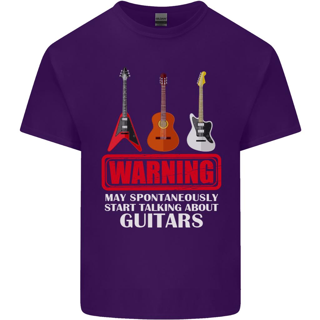 May Start Talking About Guitars Guitarist Unisexs Light Cotton TShirt