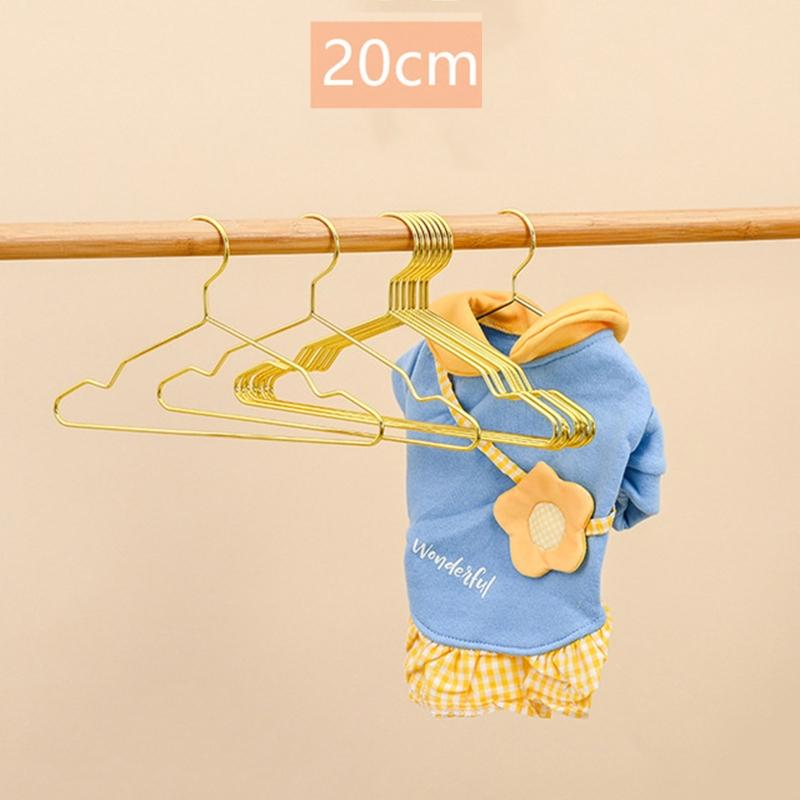 10 Pieces Pet Dog Puppy for Cat Clothes Clothing Rack Hanger Dog Product Accessories Perfect Gifts for Your Loved Pets