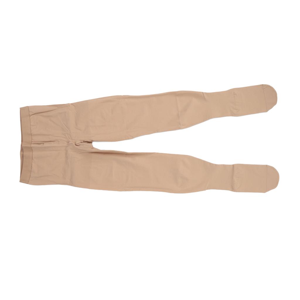 Waist-high compression stockings, 23-32 mmHg graduated support tights, closed toe compression tights, for post-operative recovery from varicose veins