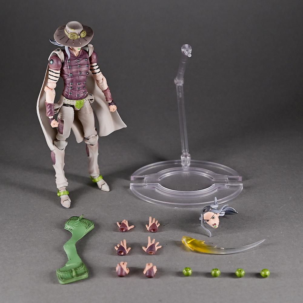 Дивні пригоди ДжоДжо Гіро Зеппелі Рухомі Фігурки Дії Іграшки 15см