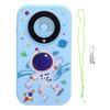 Kids Camera MP3 Music Player 1080P HD Auto Focus Digital Camera 2.4 Inch Full Color Touchscreen Built In Alarm Clock E