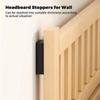 Double-sided Adhesive Furniture Wall Protectors Anti Vibration Shock Protection EVA Foam Pads Black White Headboard Bumper Bench