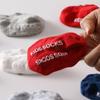 0-24m Baby Infant Socks Cotton Non-slip Floor Socks For Kids Candy Color Kids Boat Socks Toddler Shoes SocksM