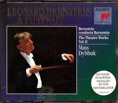 CD LEONARD BERNSTEIN Theatre Works Vol. II SM3K47158 SONY CLASSICAL 1991 Austria Classical Used