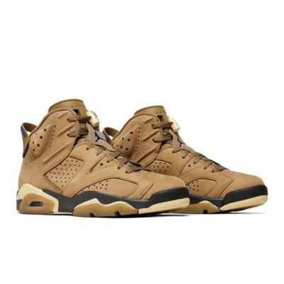 Wmns Air 6 Retro GORE-TEX Brown Kelp FD1643-300