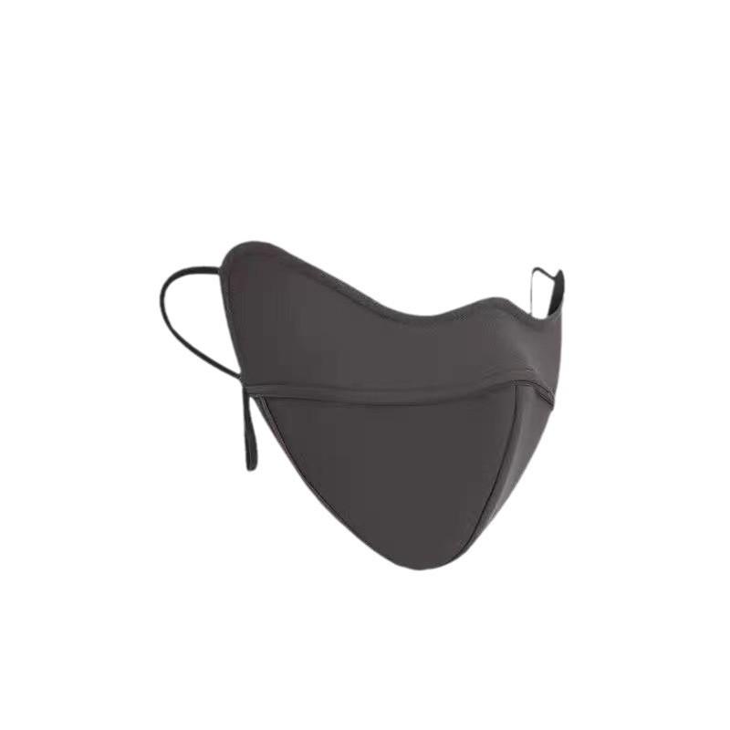 Nylon 5D Warm Mask for Women - Windproof & Cold-Resistant Face Shield for Autumn/Winter, Enhances Appearance & Protects Eye Corners.
