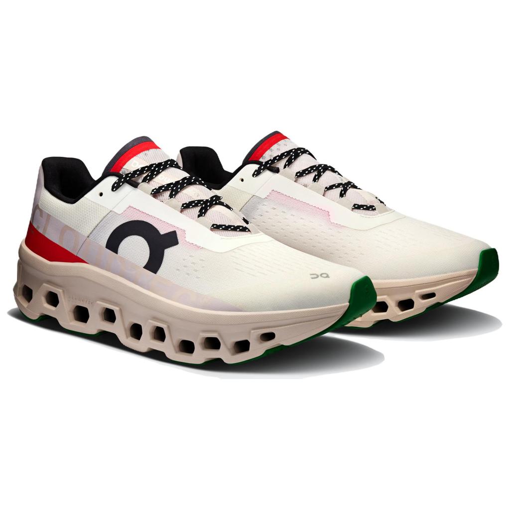 On Running Cloudmonster Ivory Pearl Men Sneakers 61-97655