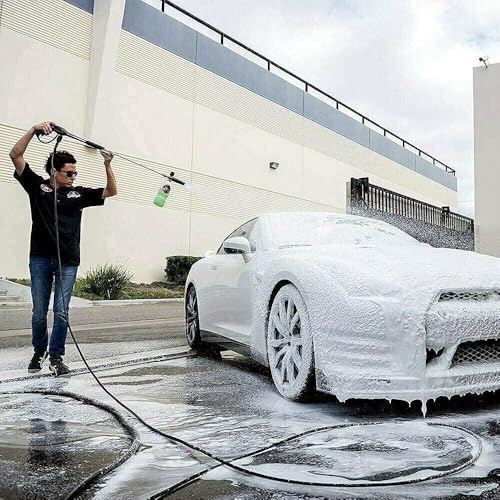 YUET 15m (50ft) High-Pressure Washer Replacement Hose for Kärcher K Series Household Washers, K2, K3, K4, K5, and K7, Click Bayonet to M22-14mm Thread