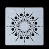 For Walls Painting Scrapbooking Stamp Album Decor Embossing Paper Card Template Mandala Auxiliary Layering Stencils