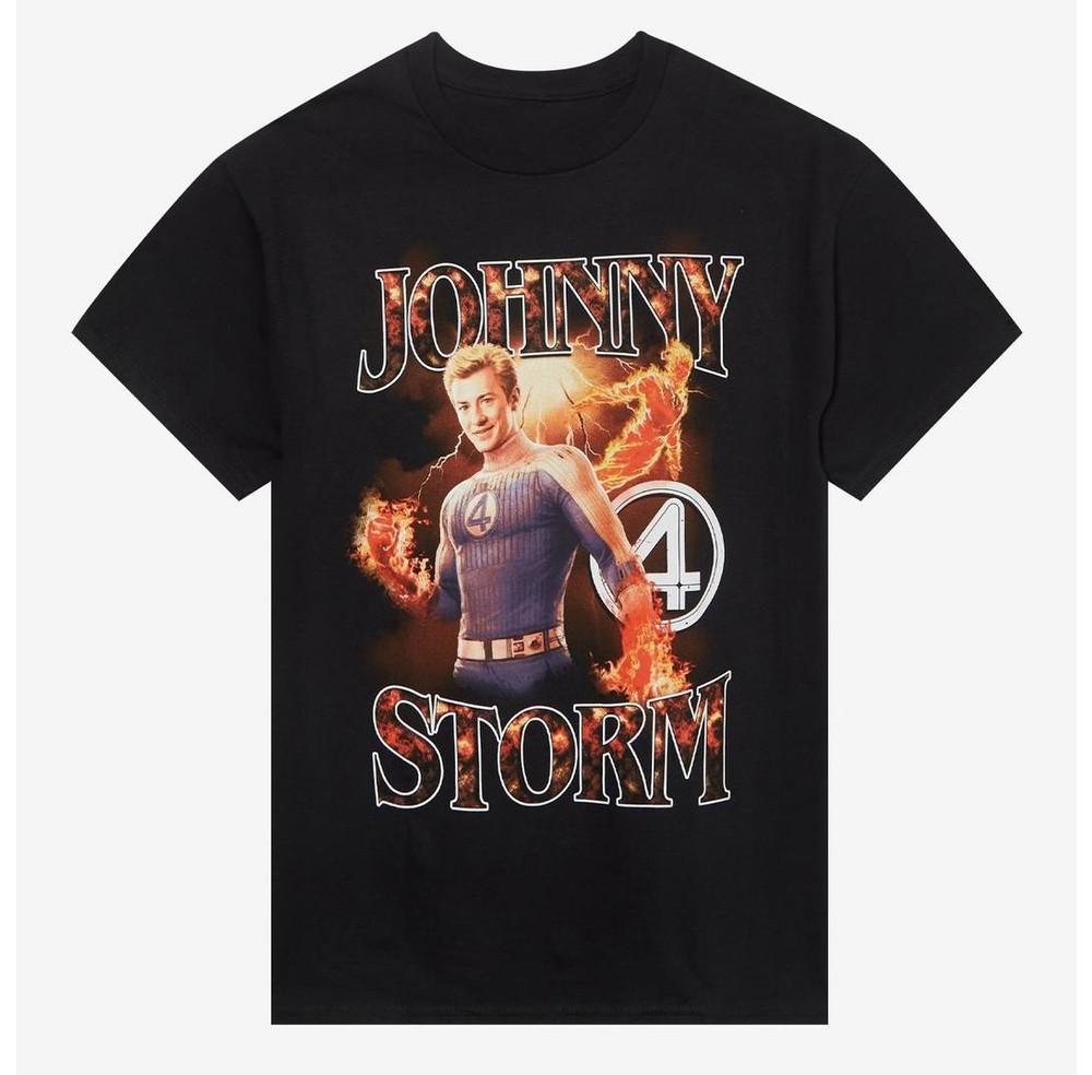 

Comfort Colors Marvel The Fantastic 4 First Steps Johnny Storm TShirt Size S-5XL Unisex T-Shirt XXXXL