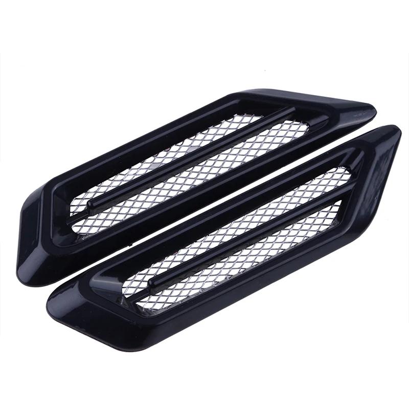 Car Exterior Air Intake Flow Side Fender Vent Wing Cover Trim Tuning Car Styling Shark Gill ABS 3D Decoration Sticker