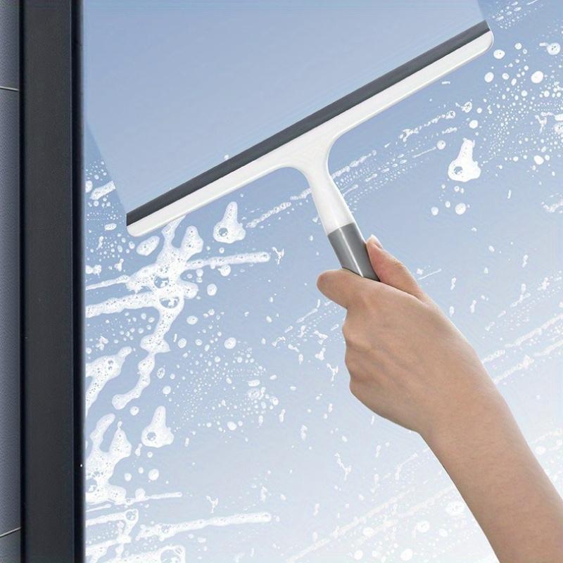 Multi-Function Handheld Plastic Scraper for Shower Door, Window, Car Glass - Durable Water Removal Tool for Bathroom, Toilet