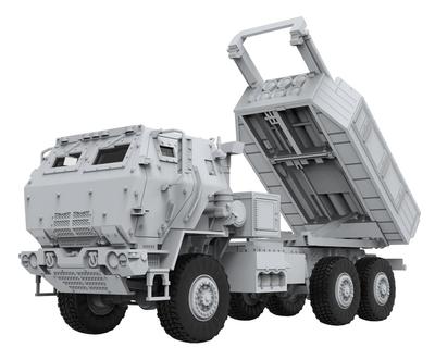 GSI Creos Monmodel Scale American M142 Hymars High Mobility Rocket Artillery System Plastic Model Kit 1/72 M72-004 (Tank)