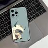 A-Avatar 12A-Appa Y-Yip Custodia per Telefono Per iPhone17,16,15,14,13,12,11 Plus,Pro Max Copertura Nera Morbida