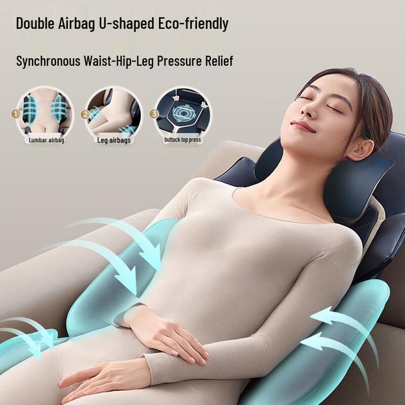 CLORIS Full-Body Kneading Massage Backrest CN plug (adapter included)