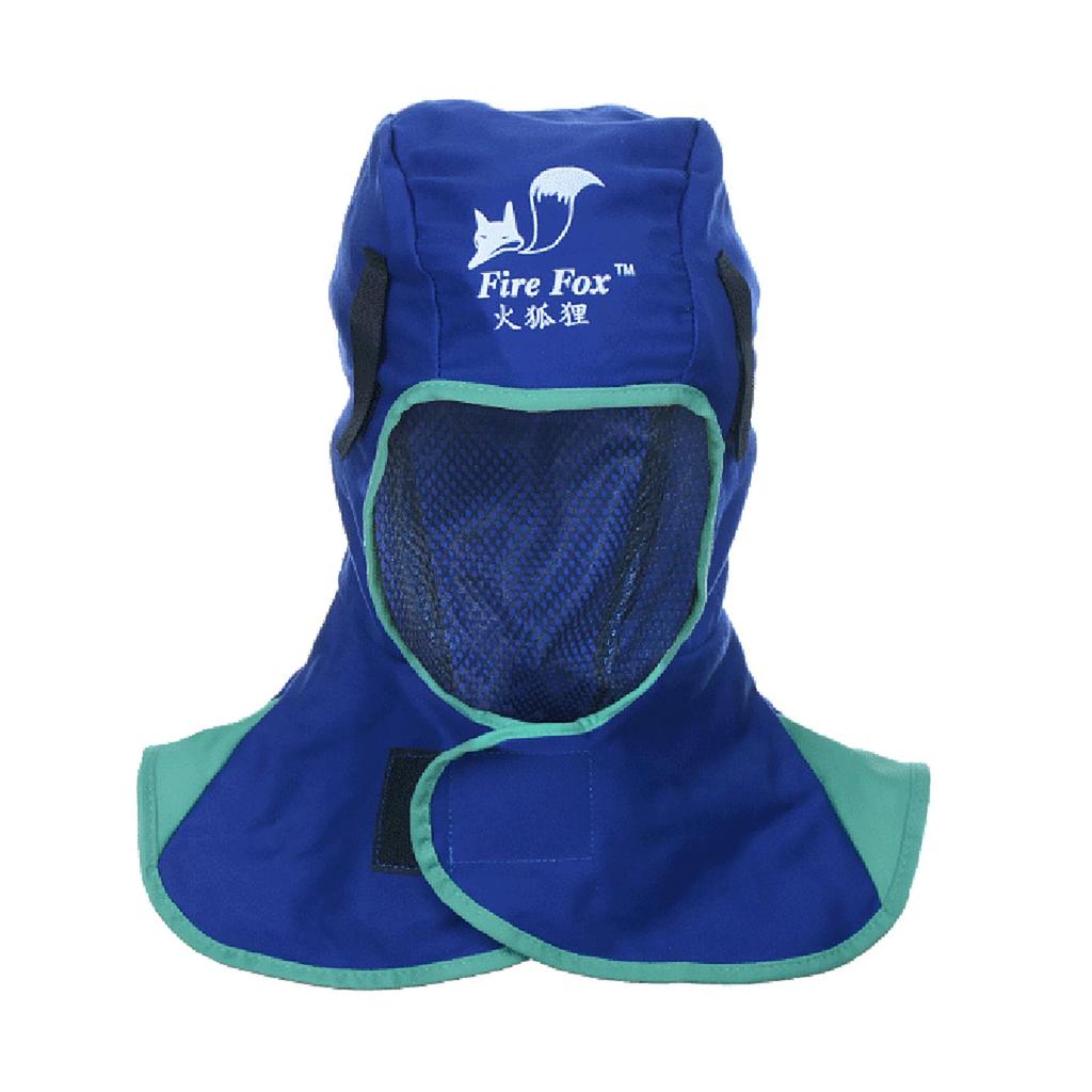 2 Pcs Flame Retardant Safety Welding Neck Head Protective Blue
