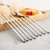 20Pcs 304 Stainless Steel Drinking Straw High Quality Straw Set Eco-friendly Reusable Metal Straws Set Party Juice Bar Accessory