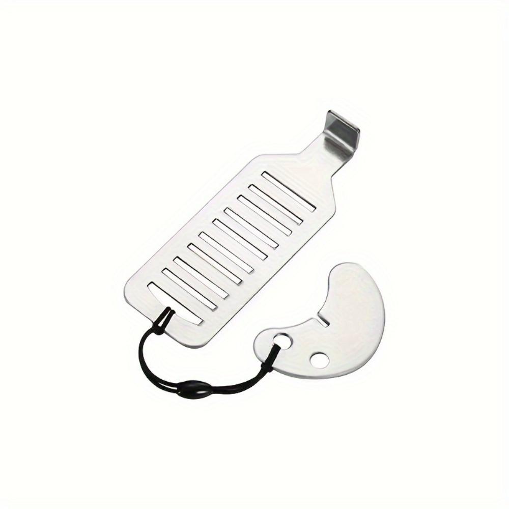 1 Serratura di Sicurezza Portatile per Porta Senza Scarico: Finitura in Metallo Lucidato, Funzionamento Touch-sensitive, Fermaporta Portatile per Hotel, Fermaporta Singolo per Sicurezza Domestica