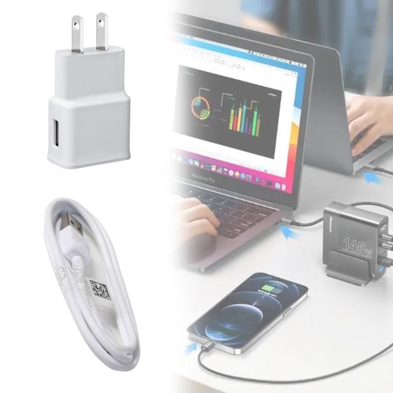 Universal Android Usb Power Adapter With Cable For Smartphones And Charging