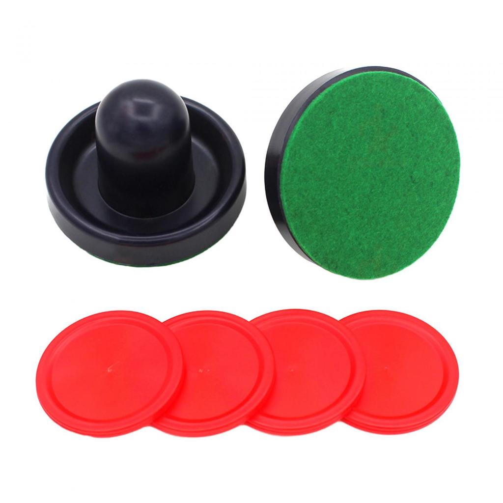 Air Hockey Pushers and Air Hockey Pucks, Goal Handle Pushers, Small Size Air