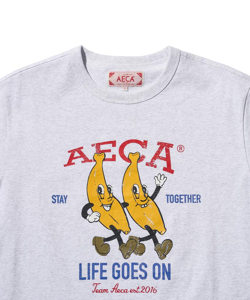 AECA (Woman) Stay Together Half Sleeve-Light Gray