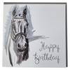 Gubblecote Dressage Horse Watercolor Greetings Card