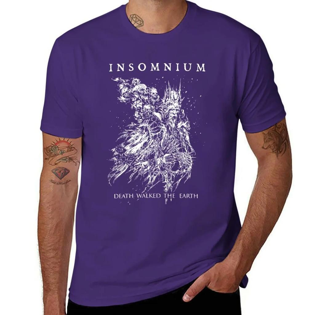 Insomnium Band Merch Essential (2) T-Shirt Grafik T-Shirt Vintage Übergrößen Kawaii Kleidung T-Shirts Für Unisex Packung