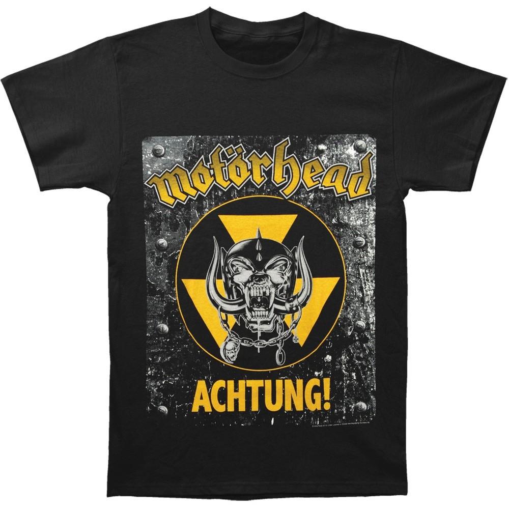 Motorhead Achtung! T-shirt X-Large Black Unisex T-Shirt XL