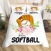 3D Printed Baseball Game Bedding Set Ball Sports Theme Duvet Cover Double Twin Full Queen King Adult Kids Bedclothes Quilt Cover