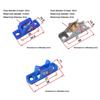 2pcs Professional Aluminum Alloy Screen Roller Kit 11mm Durable Screen Door Pulleys Replacement Parts Mute Wheel Window Screen