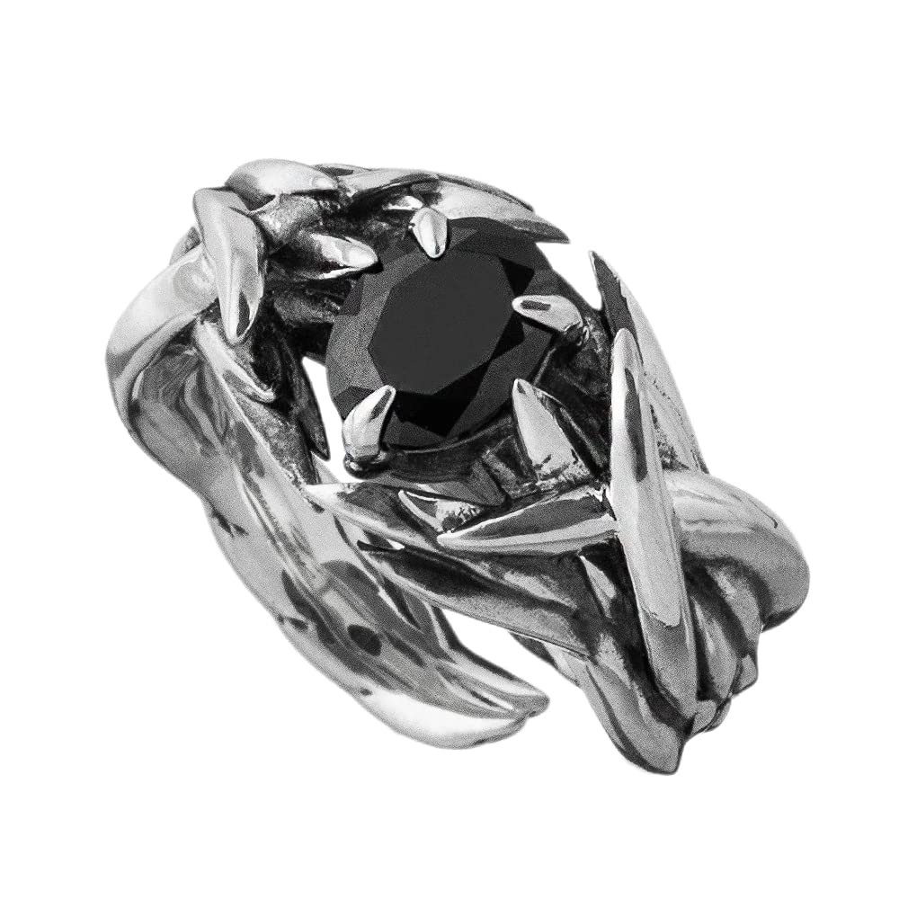 

Artemis Classic Hedgehog Silver Silver Accessories for Men and Brand Silver 925 Ring, Ring, ACR0285, Women, Jewelry, Ring, чёрный