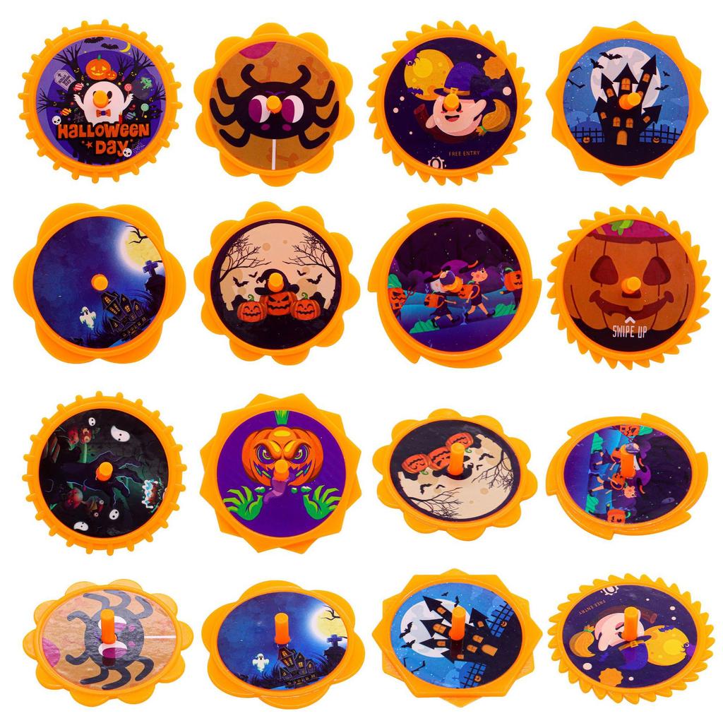 10Pcs Halloween Fidget Toys Skull Pumpkin Stress Relief Sensory Toys For Boys Girls Halloween Party Favors Kids Gifts