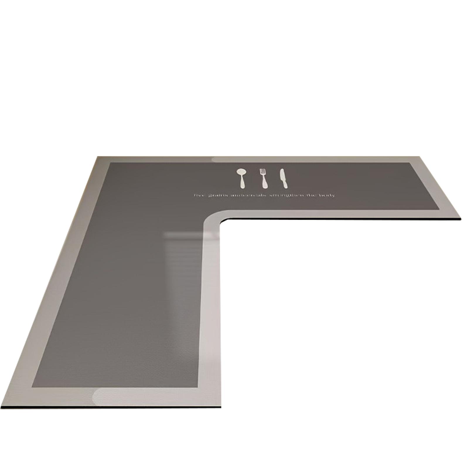 

Plastic Stain Resistant Dirt Resistant Kitchen Floor Mat With Good Water Absorption No Fading 70*70cm