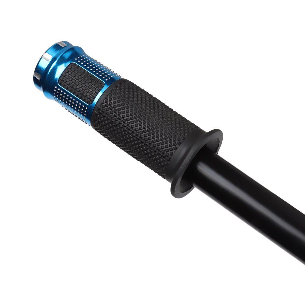 Tool 3 Wires Long Cable Universal Scooter Handle Electric Bicycle Handlebar E-Bike Throttle Grip Blue Twist Accelerator Throttles 2