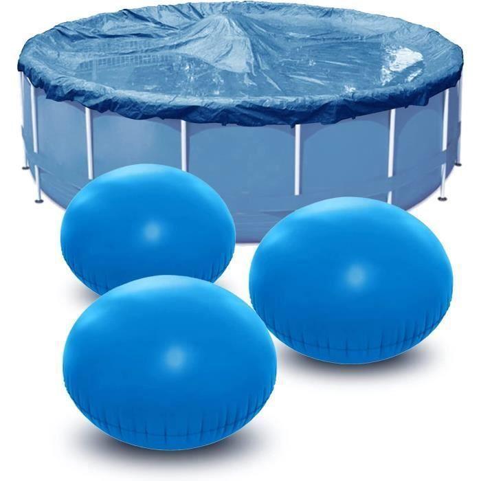 2pcs Coussin Piscine Hivernage Ø 4ft, Coussin Gonflable Piscine Hivernage, Flotteur Hivernage Piscine, Ballon Hivernage Piscine Hors