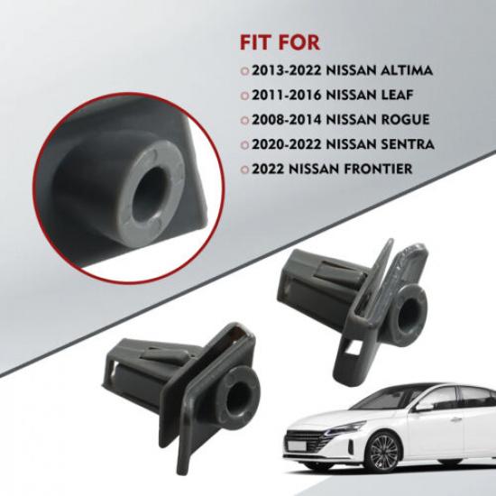 Front LH&RH Bumper Cover Fasteners Fit for    Nissan Sentra NEW