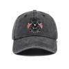 Versatile retro American printed washed old soft top sunshade baseball cap Unisex baseball cap