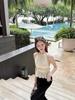 2026 Summer Women's Chiffon Halter Camisole: Sleeveless Ruffle Top, Pure Desire Fashion.