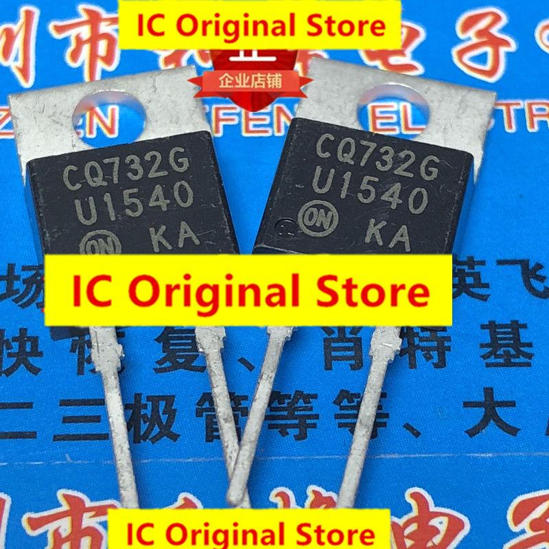 

10pcs U1540 New Import TO-220-2 600V 15A Fast Recovery Diode Superfast Rectifier Diode MUR1540G
