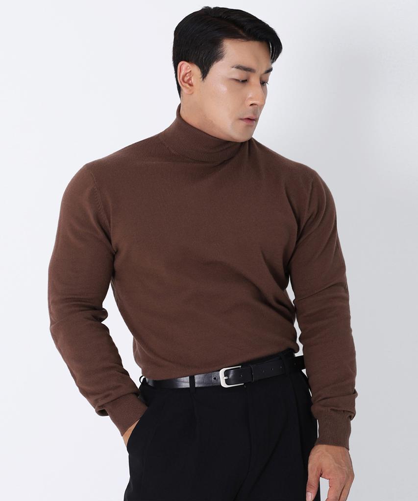 Bestfit 2-Pack Soft Muscle Fit Long-Sleeve Turtleneck Knit