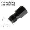 2Pieces Portable Automotive Oxygen Sensory Removal Tool 18x1.5mm 12x1.5mm Thread Chaser Set for Oxygen Sensory