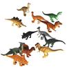 Plastic Animal Dinosaur Model Toy 12pcs Multi-color