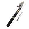 Extendable Fishing Rod Lightweight and Compact Design Portable Collapsible Fishing Pole Super Short for Saltwater & Freshwater