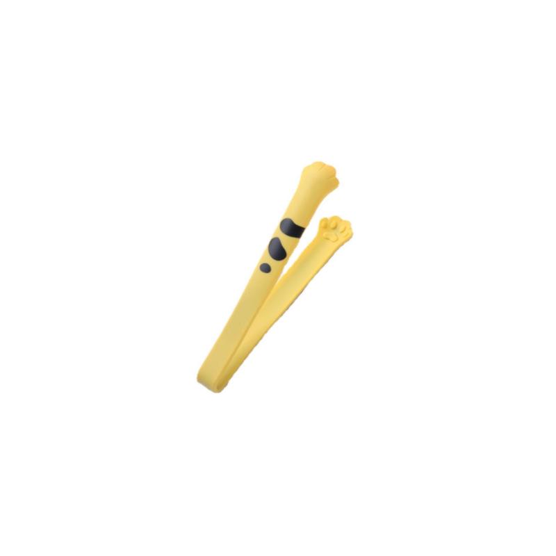 Cat Scratch Silicone Snack and Ice Tongs for Kitchen, Baking, and Barbecue