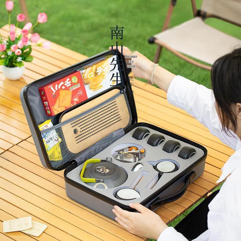 Nordic Style Portable Ceramic Travel Tea Set